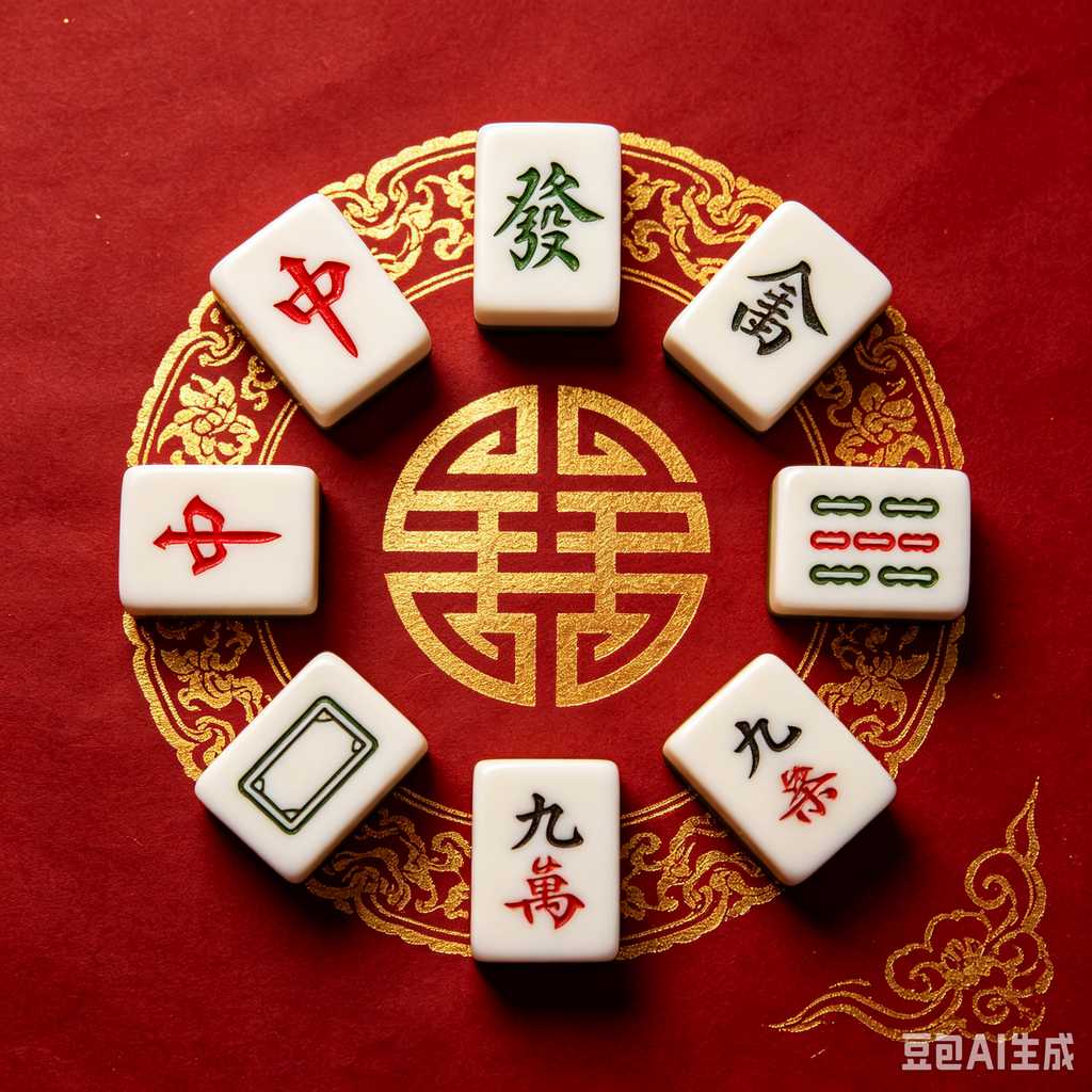 custom pattern art mahjong set