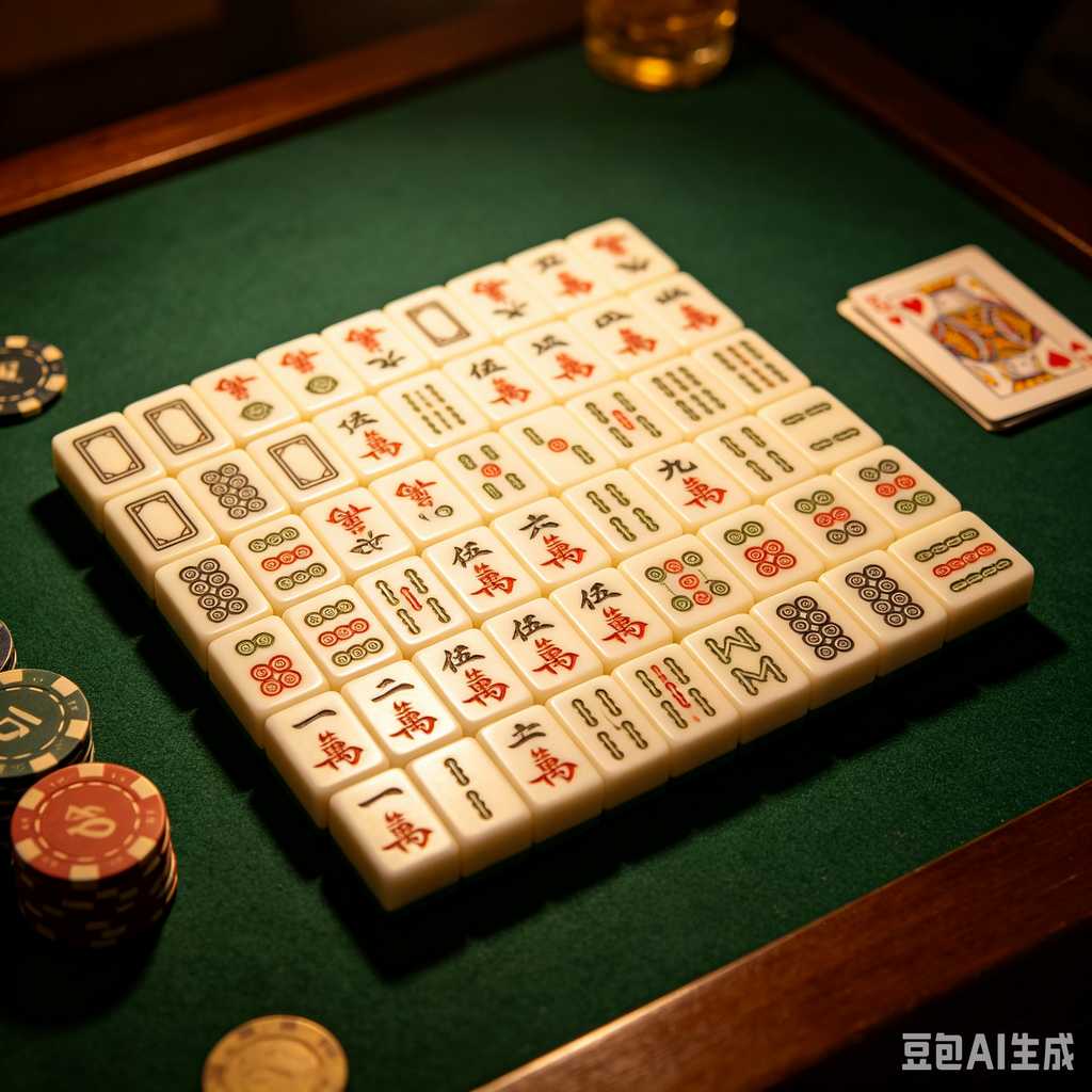 modern minimalist mahjong set