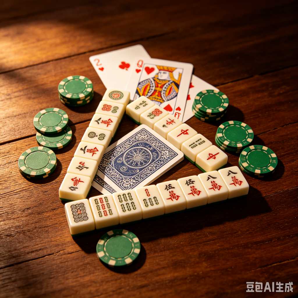 holiday present mahjong tiles