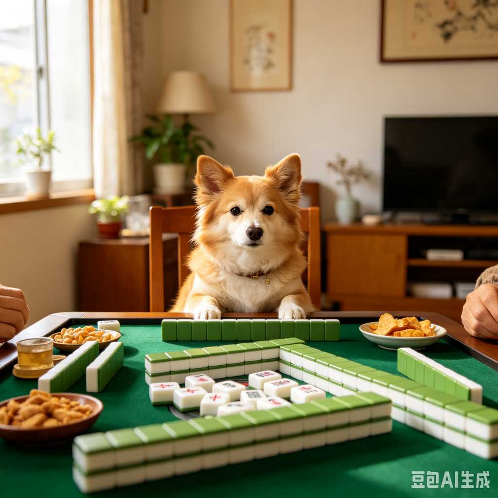 retro text mahjong tiles